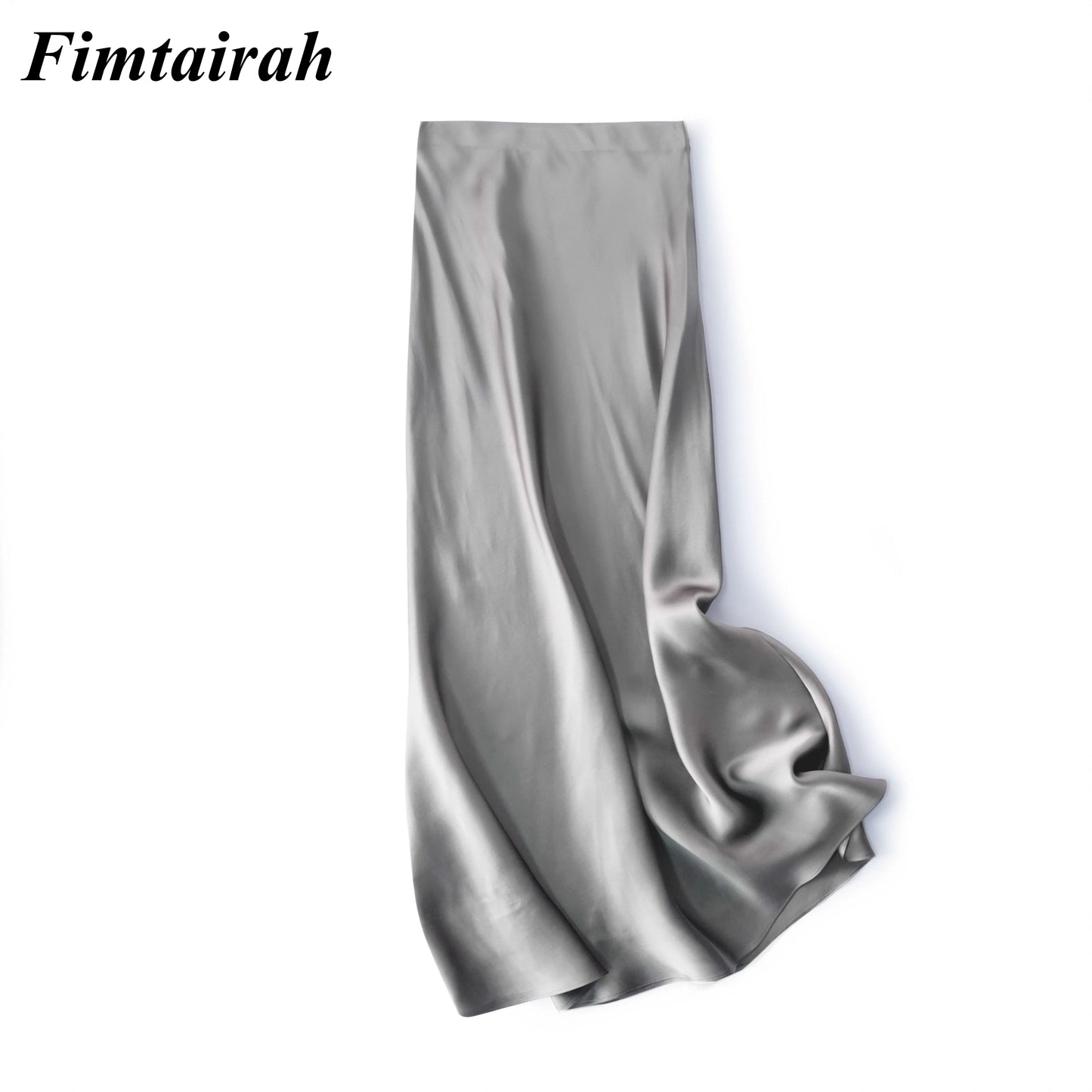 Fimtairah New Silk Pants Bottom Match Tops Spring Summer 2024 Spring Summer Cool Beautiful  Dress   High -waisted   Half Skirt