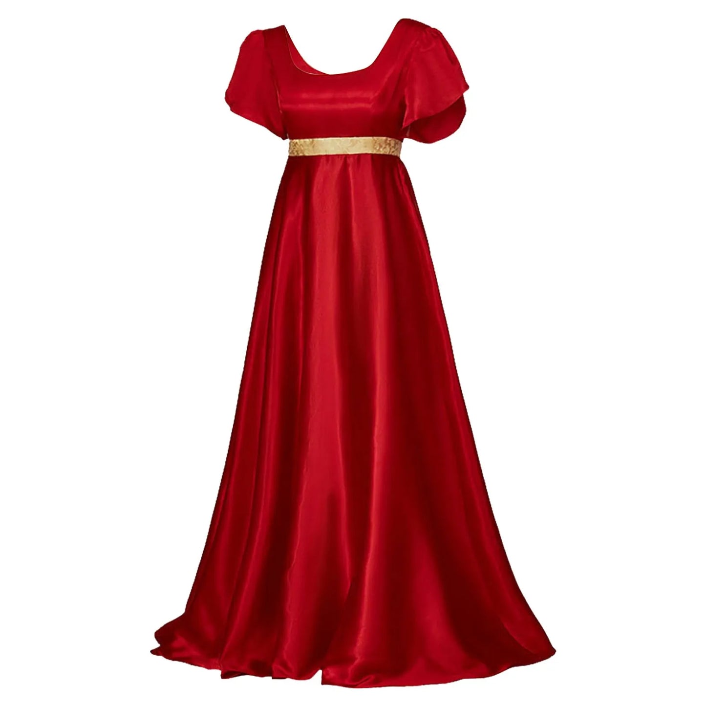 Medieval Dress Satin Vintage Renaissance Victorian Ball Gown Elegant High Waist Princess Dresses For Women Gothic Maxi Dress