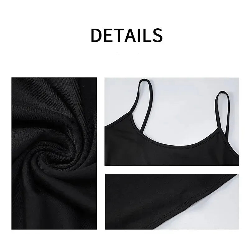 Summer New High Elastic Tight Casual Skirt Sleeveless Sexy Long Suspender Butt Lift Fishtail Dress